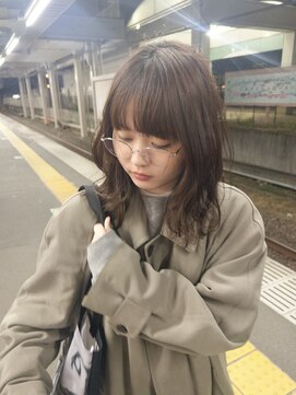 キャラハーフ 池袋東口店(KYARA HALF) 【MIZU】秋におすすめ！くすみブラウン