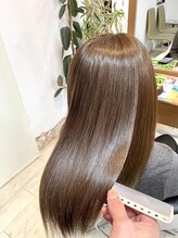 美容室 フラウ 横江店&nbsp;髪質改善×ブリーチなしベージュ