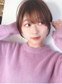 Say.ショートくびれショート丸みショートヘーゼルグレージュ青山