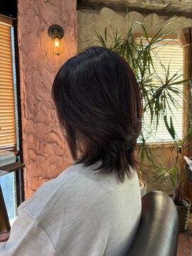 ロッソバイアルター 鎌取(ROSSO by aL-ter) 暗めカラー/グランマッシュ/デザインカラー