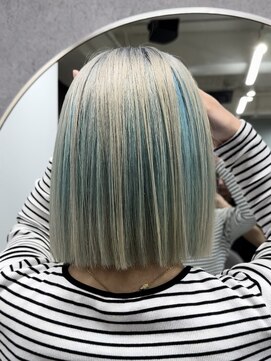 ジーディーエス(GDS) 大人気組み合わせ 水色×ブロンド