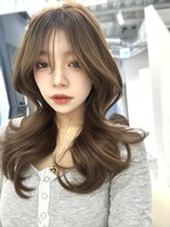 ウィーニード 名古屋(WENEED)&nbsp;韓国へア／レイヤーカット/くびれ巻き/顔まわり／名古屋/名駅