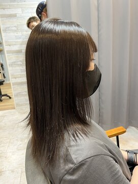 テーラヘアー 高座渋谷店(TELA HAIR) ミディアムヘアー×艶感トリートメント
