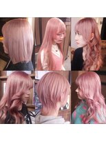 ブロック ジャポン(bloc japon)&nbsp;透け感とダスティピンク×ペールピンク