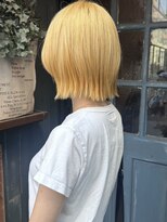 マギーヘア(magiy hair)&nbsp;magiyhair/下北沢/nico/切りっぱなしボブ×ハイトーン