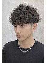 ジールサロン 学園の森店(ZEALSALON) ラウンドマッシュ×無造作パーマ