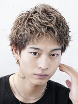 フィフス 栄(fifth) 名古屋栄スパイキーショートメンズアップバングスパイラルパーマ