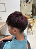 高発色ハイライトレッドカラー