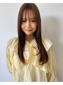髪質改善ストレート3/1ナチュラルブラウン