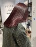【AZUSA限定】赤髪にしたい方にオススメ！ブリーチなしダブルカラー