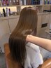 【髪質改善レベル★★★★★】カット+髪質改善ストレート　￥24035～