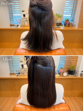 クシュ 所沢西口エミテラス前店(kusyu...) イメチェンアンブレラカラー前髪クールショートピンクベージュ