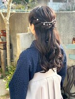 アエル 宝塚南口駅前店(aeru)&nbsp;卒業式｜上品ハーフアップ【宝塚南口駅前駅】