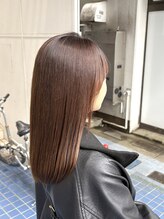 インセンス 用賀店(insence) 酸性ストレート/ナチュラルブラウン/まとまり/艶