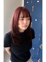ブルーム 八千代緑が丘(bloom) 艶感チェリーレッドレイヤー