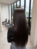 アース 焼津店(HAIR&MAKE EARTH)&nbsp;ダークカラー×艶ロング