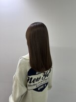 レト 梅田店(LETO)&nbsp;透明感オリーブベージュ×髪質改善カラー