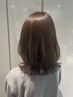 【定期的なメンテナンスにおすすめ】リタッチカラー+前髪カット