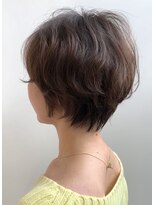 olu.hair新安城/髪質改善/ショート/白髪ぼかし/縮毛矯正【 9/7 NEW　OPEN（予定）】&nbsp;丸みショート