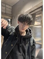 メンズココ メンズパーマ 韓国ヘア 日本橋店(MENS COCO) ラウンドマッシュ