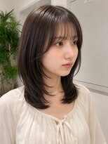 フォト イケブクロ(foto IKEBUKURO)&nbsp;結べる小顔ミディアムレイヤー/大人ミディアム/10代20代30代
