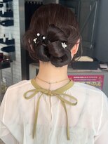 チャオ バイ ミチ(Chao by MICHI) 【ChaoMICHI yu-ka】カチモリ お呼ばれヘア ヘアセット 20代