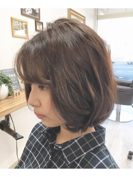 エモーション フォーヘアー(amotion for hair) ゆる巻きボブ