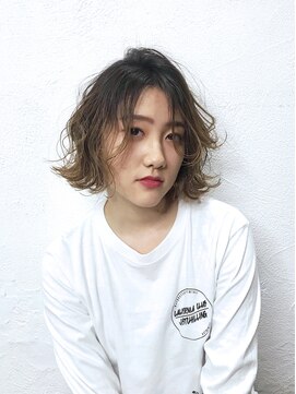 リーコ(Ricco.) 切りっぱなし 波ウェーブ