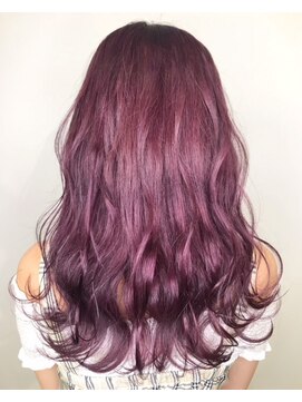 ヘアアンドビューティー クローバー(Hair&Beauty Clover) purple