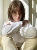 ナチュラル大人ボブ