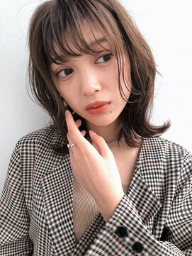 ガーデントウキョウ(GARDEN Tokyo) 【GARDEN 田中麻由】後れ毛レイヤー毛先パーマフォギーベージュ