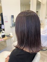 アコレ ミリュー 南草津店(ACCOLE milieu)&nbsp;ツヤ感バイオレットカラー♪ニュアンスカラー