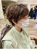 《tomi》柔らかショート×ラベンダーアッシュ