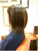切りっぱなしロブ  シアベージュ
