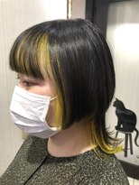 トムキャット(TOM CAT) 【新宿TOMCAT】ウルフカットでインナーイエロー