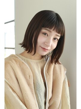 エクリフルール(equri fleur) 【目黒】　ぷつんストレートボブ