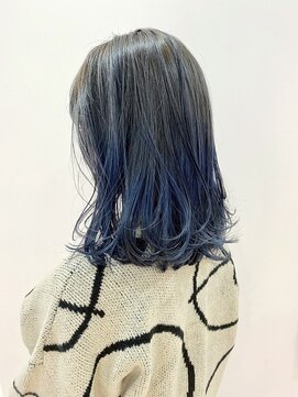 ギグスダブル 栄店(gigs double) ブルーグラデーション♪