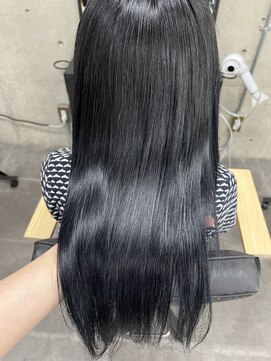 ミリ 奈良店(mm) 透明感カラー/髪質改善