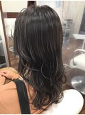 ハイライト×グレージュ
