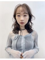 フィルムス 表参道(FILMS)&nbsp;くびれヘア/アプリコットオレンジ/髪質改善/縮毛矯正/表参道