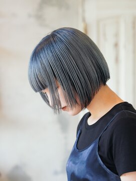 カムジーヘッド(COMEGHEAD) ダブルカラーミルクティーベージュカラーケアブリーチ韓国ボブ