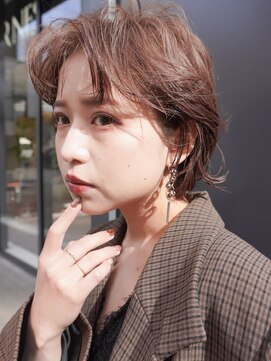 ノラ ウメダ(NORA UMEDA) 【高木】レイヤーカット顔周りカットレイヤーウルフカット