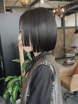 ベレッタ 松井山手店(veretta.) モードボブ　【岩谷　明花】