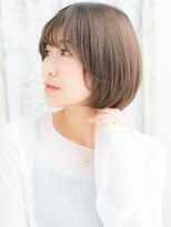 アン 武蔵小杉(un) 武蔵小杉/髪質改善/マロンベージュ☆小顔丸みマッシュボブc