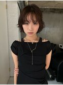 プードルパーマ　デザインパーマ
