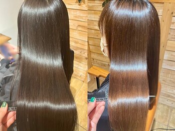 ヘアリゾート粋 新宿三丁目本店の写真/クリームバスだけじゃない【粋sui】のトリートメントはバリエーション豊富◎オージュア/髪質改善/TOKIO