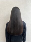 ロング×地毛風ストレートパーマ　qumu横浜