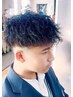 メンズ　ツイストパーマ ￥7500～