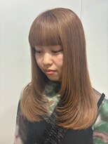 リジェール 金山店&nbsp;レイヤー/ワンホン/顔まわりレイヤー/韓国/金山/ベージュカラー