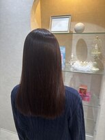 カラークチュール(Color Couture) 黒髪カタログ/ホブルフ/ネビージュ/小顔に見せるヘア/ワンレン